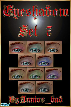 Sims 2 — ..:: Eyeshadow Set 007 ::.. by Junior_bad — 