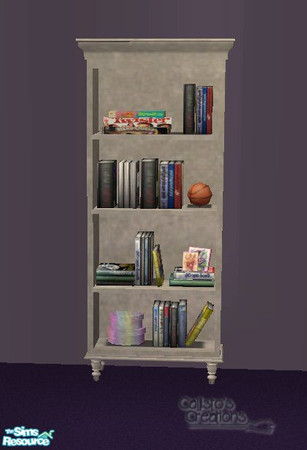 Sims 2 — Calli_S2AT4_Chez Moi teen bedroom - Bookcase by Callisto149 — Another recolor of phoenix_phaerie\'s awesome Chez