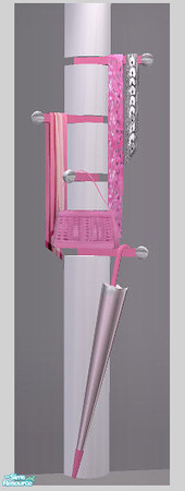 Sims 2 — Sunair T389 CMO Stand (white) by Sunair — Sunair T389 CMO Stand (white) of CMO Entrance - Recolor set 5. The two