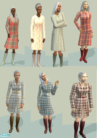 Sims 2 — JD outerwear revised for elders by jdamgaard — Upon request, here is my outerwear collection made available for