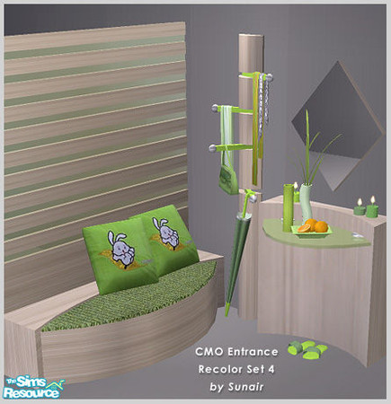 Sims 2 — CMO Entrance - Recolor set 4 by Sunair — CMO Entrance - Recolor set 4 (nature)