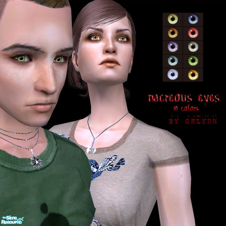 Sims 2 — Nacreous Eyes by gelydh — Set of 10 opalescent eye colors for your more mystical Sims.