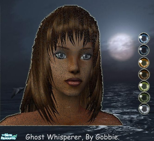 Sims 2 — Ghost Whisperer. by gobby — For the 'I can see everything' look