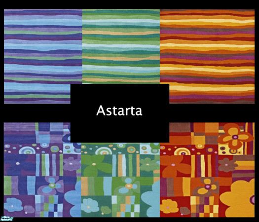 Sims 2 — Flowers and Stripes by Astarta — 