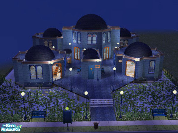 Sims 2 — Waterfront Shops by loveblis — Shop, eat, get coffee, read a book, and view art all in one place.