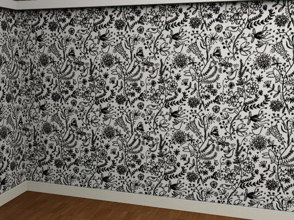 Sims 3 — Divine Mirage Floral Pattern *TSRAA* by HannahandCaleb — Divine Mirage Floral Pattern