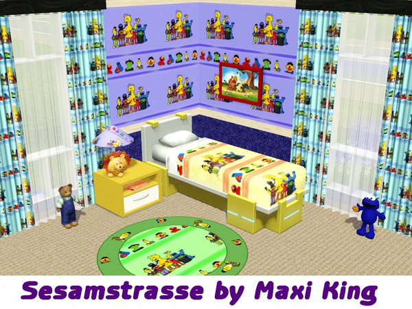 Sims 3 — Sesamstrasse by maxi king — 