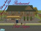 Sims 2 — Petit Lapin by tzanet — Petit Lapin is a small restaurant at the end of cherry lane. The first of the two Cherry