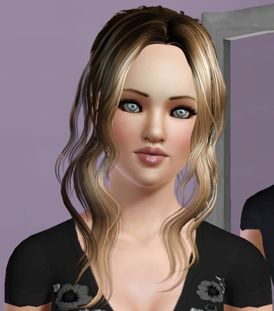 Sims 3 — Casey by Precious_Sims — Casey Hair:Newsea Sister,Eyes #5 by Tifa,Skintone Ladyfrontbum Silk,Eyeliner