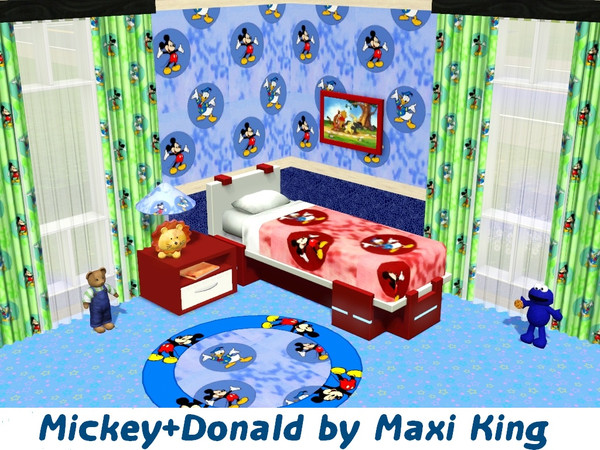 Sims 3 — Mickey+Donald by maxi king — 