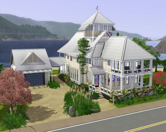 Sims 3 — St Augustine Beach House Unfurnished *requested* by samusa06 — Unfurnished version of Samusa06 St Augustine