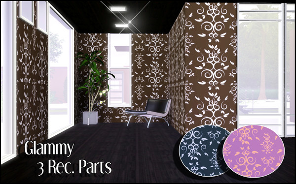 Sims 3 — Glammy by TSR Archive — By Pralinesims -under Theme