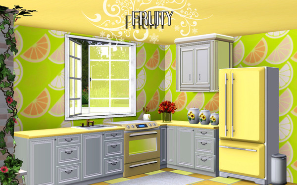 Sims 3 — Fruity by TSR Archive — By Pralinesims -under Theme