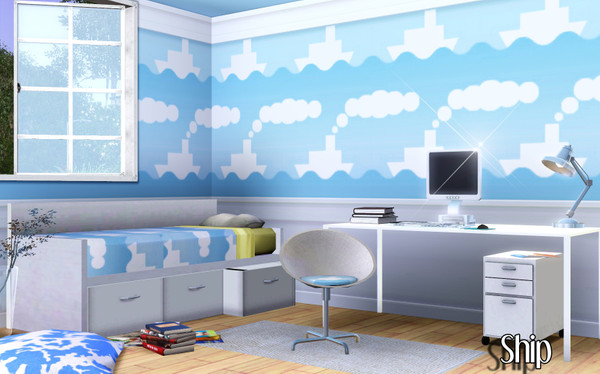 Sims 3 — Ship by TSR Archive — By Pralinesims -under Theme