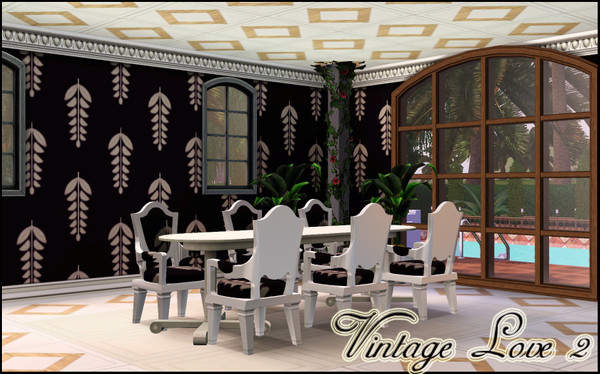 Sims 3 — Vintage Love II by TSR Archive — By Pralinesims -under Theme