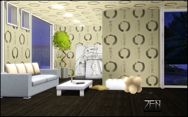 Sims 3 — Zen by TSR Archive — By Pralinesims -under Theme