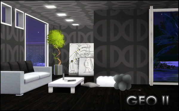 Sims 3 — Geo II by TSR Archive — By Pralinesims -under Geometric