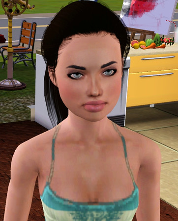 Sims 3 — Adriana Lima the model by majdarts — Adriana Lima the model