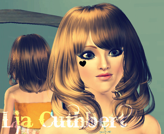 Sims 3 — LIA by cheungjorsi — The twin of my another creation MIA CUTHBERT