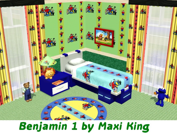 Sims 3 — Benjamin 1 by maxi king — 