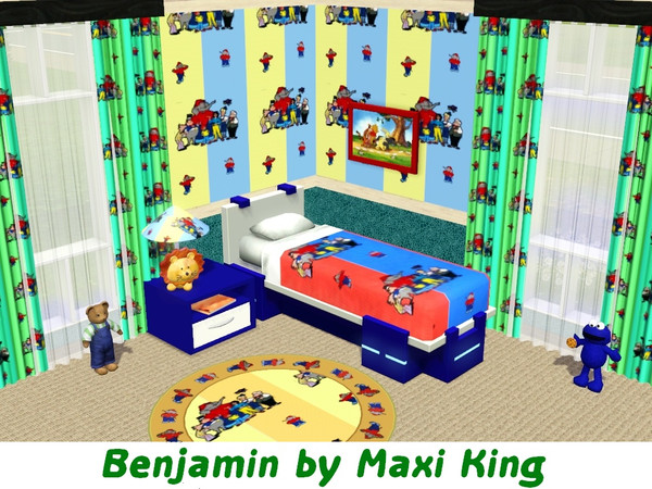 Sims 3 — Benjamin by maxi king — 