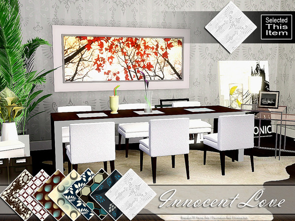 Sims 3 — Innocent Love8 (Pattern) by brandontr — BrandonTR at TSR