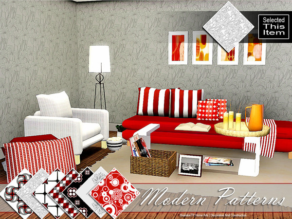 Sims 3 — Modern6 (Pattern) by brandontr — BrandonTR at TSR