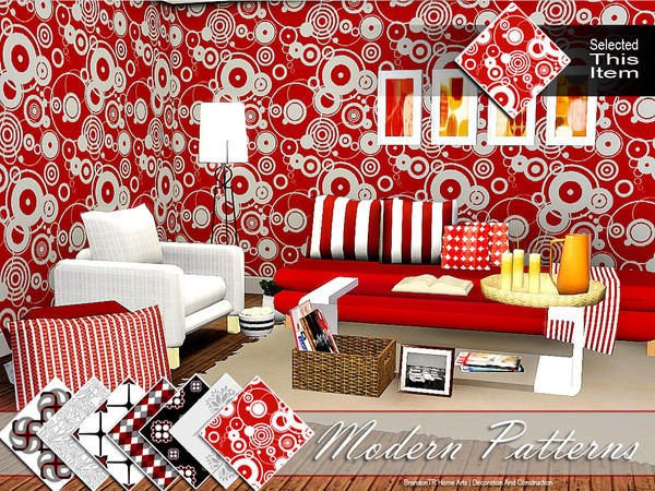 Sims 3 — Modern3 (Pattern) by brandontr — BrandonTR at TSR
