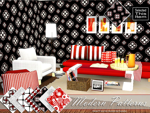 Sims 3 — Modern1 (Pattern) by brandontr — BrandonTR at TSR