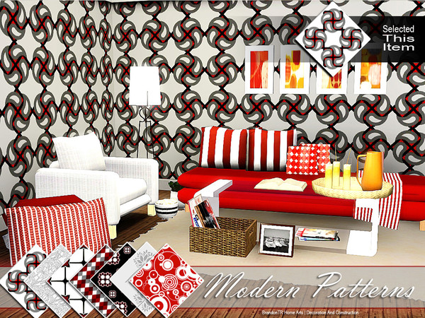 Sims 3 — Modern7 (Pattern) by brandontr — BrandonTR at TSR