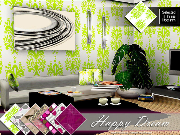 Sims 3 — Happy Dream6 (Pattern) by brandontr — BrandonTR at TSR