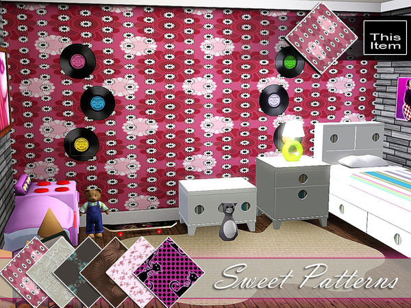Sims 3 — Sweet6 (Pattern) by brandontr — BrandnTR at TSR