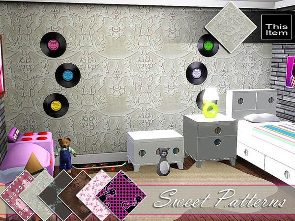 Sims 3 — Sweet4 (Pattern) by brandontr — BrandonTR at TSR