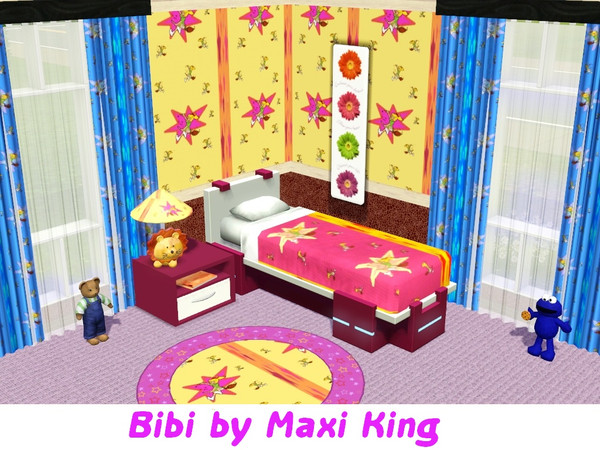 Sims 3 — Bibi by maxi king — 