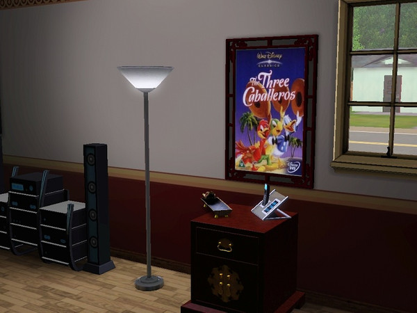 Sims 3 — Three caballeros DVD cover by paterdave2 — A painting of the dvd cover tof the Disney movie The three caballeros