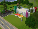 Sims 3 — 30th Century Art Gallery and Museum by seamus — Did you ever see first built &amp;quot;Column&amp;quot;