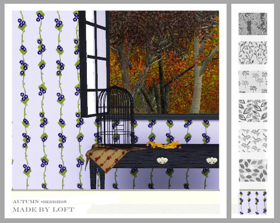 Sims 3 — Autumn Berries by Loft — pattern by Loft