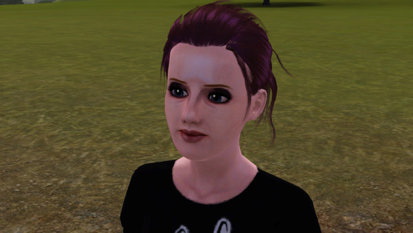 Sims 3 — Sick Girl by laisanae — Hair from GoS. Eyes by Jessica2020 (realism contacts) Ego likeness shirt from Club