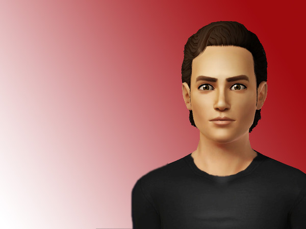 Sims 3 — Evan Jacobs by mookie2325 — A model with a work work attitude, though his is good looking...realtionships never