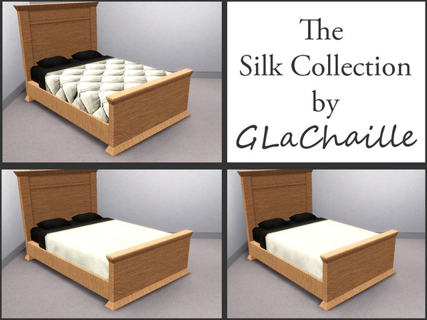 Sims 3 — The Raw Silk Collection by GLachaille — A collection of three raw silk textures to coordinate your fabrics.