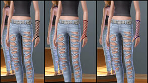 Sims 3 — Accessory one Hand Red Glove  by mason666 — 1 channel