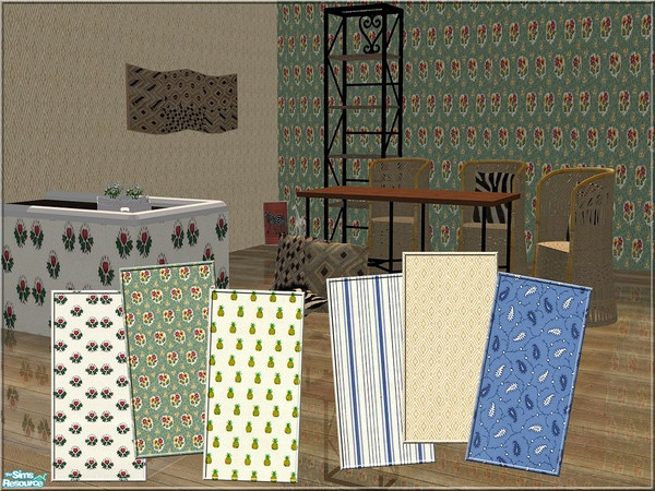 Sims 2 — Veronn Wallpaper Set 07 by Veronn — Wallpaper set.
