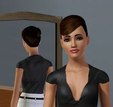 Sims 3 — Rachel Hepburn by xxxmilknhoney — absent minded, adventurous, ambitious, charismatic, friendly.