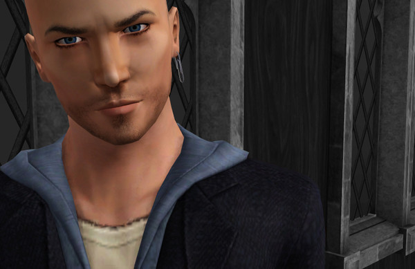 Sims 3 — Single Paperclip Earring by KadriWright — Here's just one more office supply item. As requested, this is a