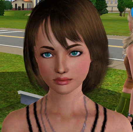 Sims 3 — FFX Yuna version2 by majdarts — FFX Yuna version2 skintone peggy eye contacts