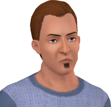 Sims 3 — Walter Maxis by DO5NBR — Walter is a young adult man. He loves to spend time with his car and he is skillful