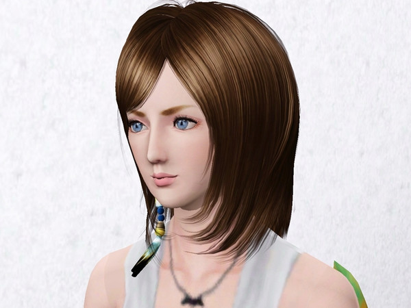 Sims 3 — Yuna FFX by choco_ploy — Yuna FFX, from Final Fantasy 10 Skintone: Asian female skins made by 234jiao