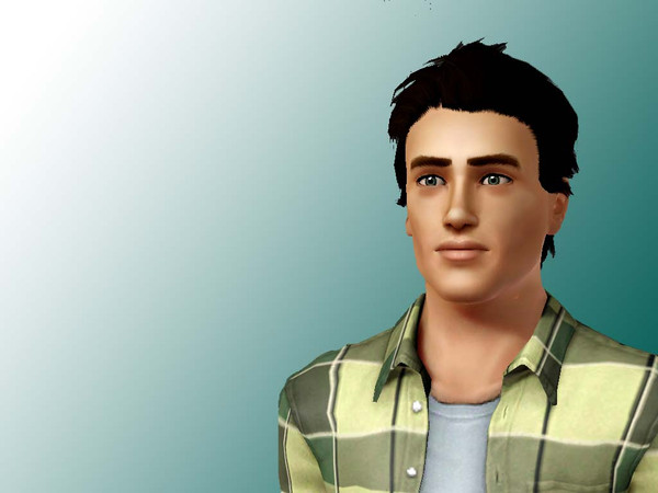 Sims 3 — Gavin Wills by mookie2325 — With a body built for sports, Gavin loves athletics and activities that push his