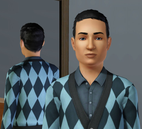 Sims 3 — Dameon Nagi by xxxmilknhoney — Son of my simself and my egyptian simhusband, Youssef Nagi. (Simchild 3 of 6)