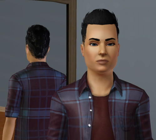 Sims 3 — Troy Nagi by xxxmilknhoney — The second child of my simself and my Egyptian simhusband Youssef Nagi. (Simchild 2